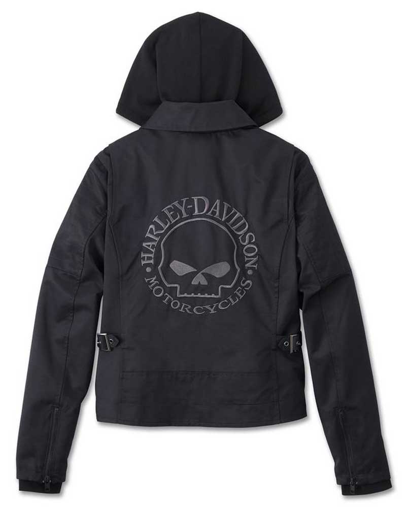 Harley-Davidson Free Shipping - Harley-Davidson Women's Willie G Skull 3-IN-1 Soft Shell Jacket 98401-24VW - Free Shipping on many products plus Orders Over $99