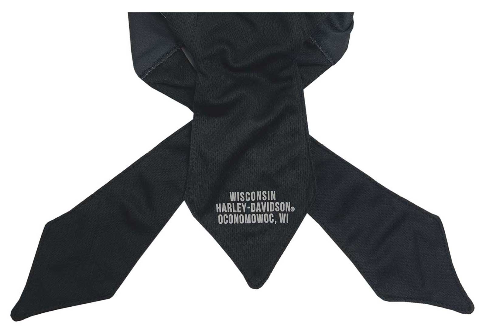 Harley-Davidson Free Shipping - Harley-Davidson Men's Faded H-D Text Polyester Tie-Back Headwrap - Black - Free Shipping on many products plus Orders Over $99