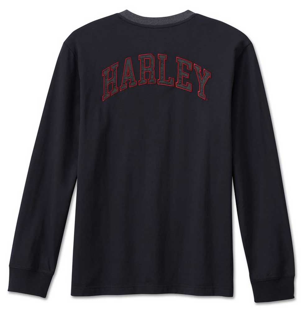 Harley-Davidson Henley Neck T-shirt