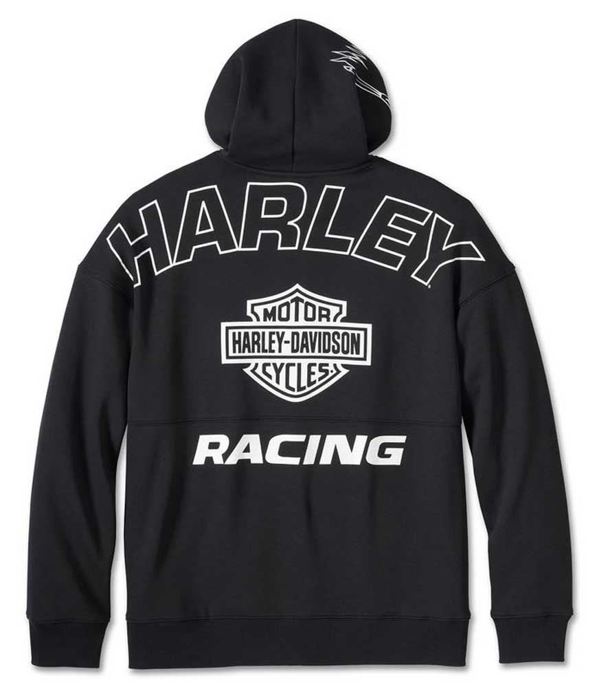 Harley-Davidson Free Shipping - Harley-Davidson Men's Screamin' Eagle Logo Zip-Up Hoodie - Black 96011-24VM - Free Shipping on many products plus Orders Over $99