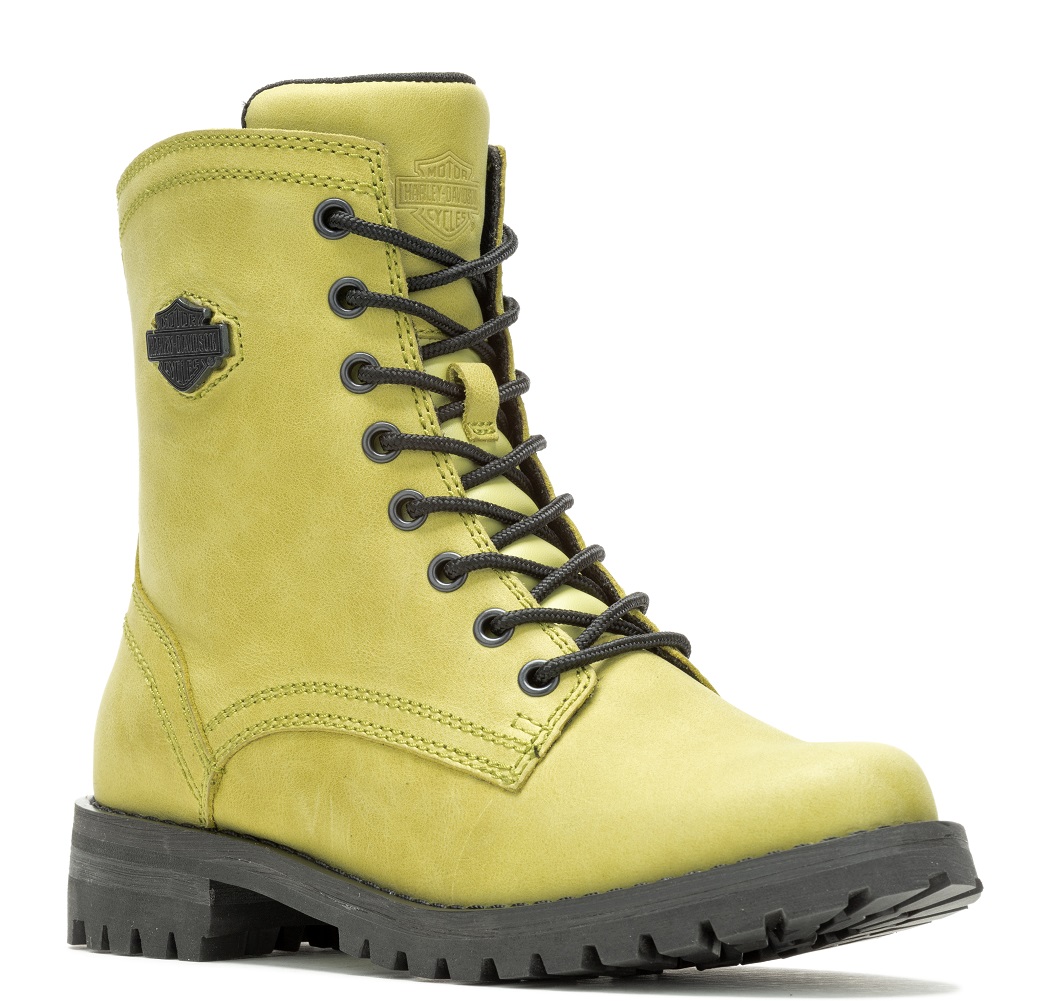 Harley-Davidson Women's Walsen 5-Inch Lime Green Fashion Boots, D87276 - Wisconsin Harley-Davidson