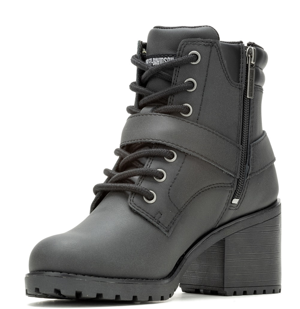 Harley-Davidson Free Shipping - Harley-Davidson Women's Howell 5-Inch Flash Black Motorcycle Boots D87277 - Free Shipping on many products plus Orders Over $99