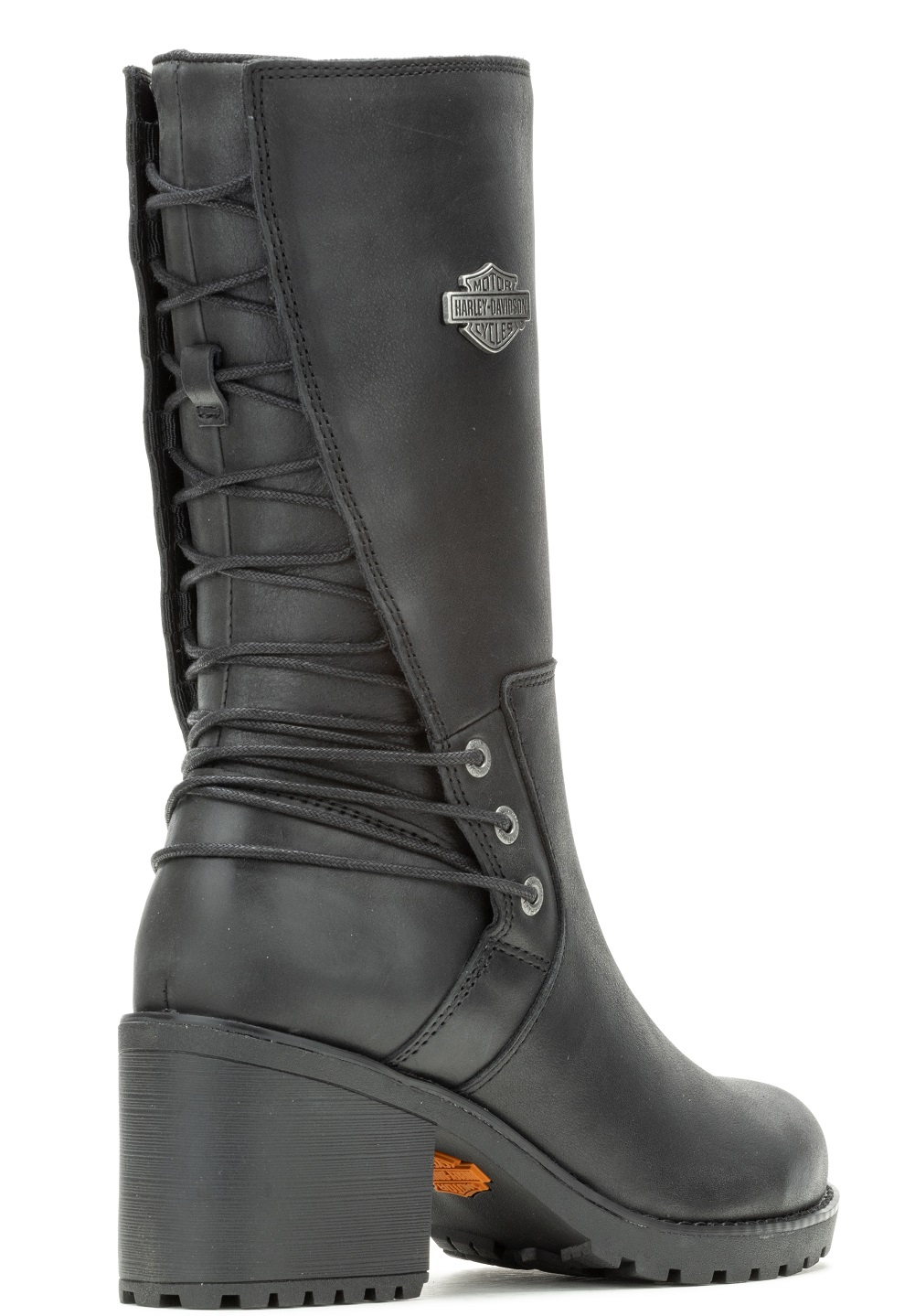た*゜様 Harley Davidson ブラックロングブーツ Harley-Davidson® Women's Aldona Black or Tan 9.75-In Fashion Boots
