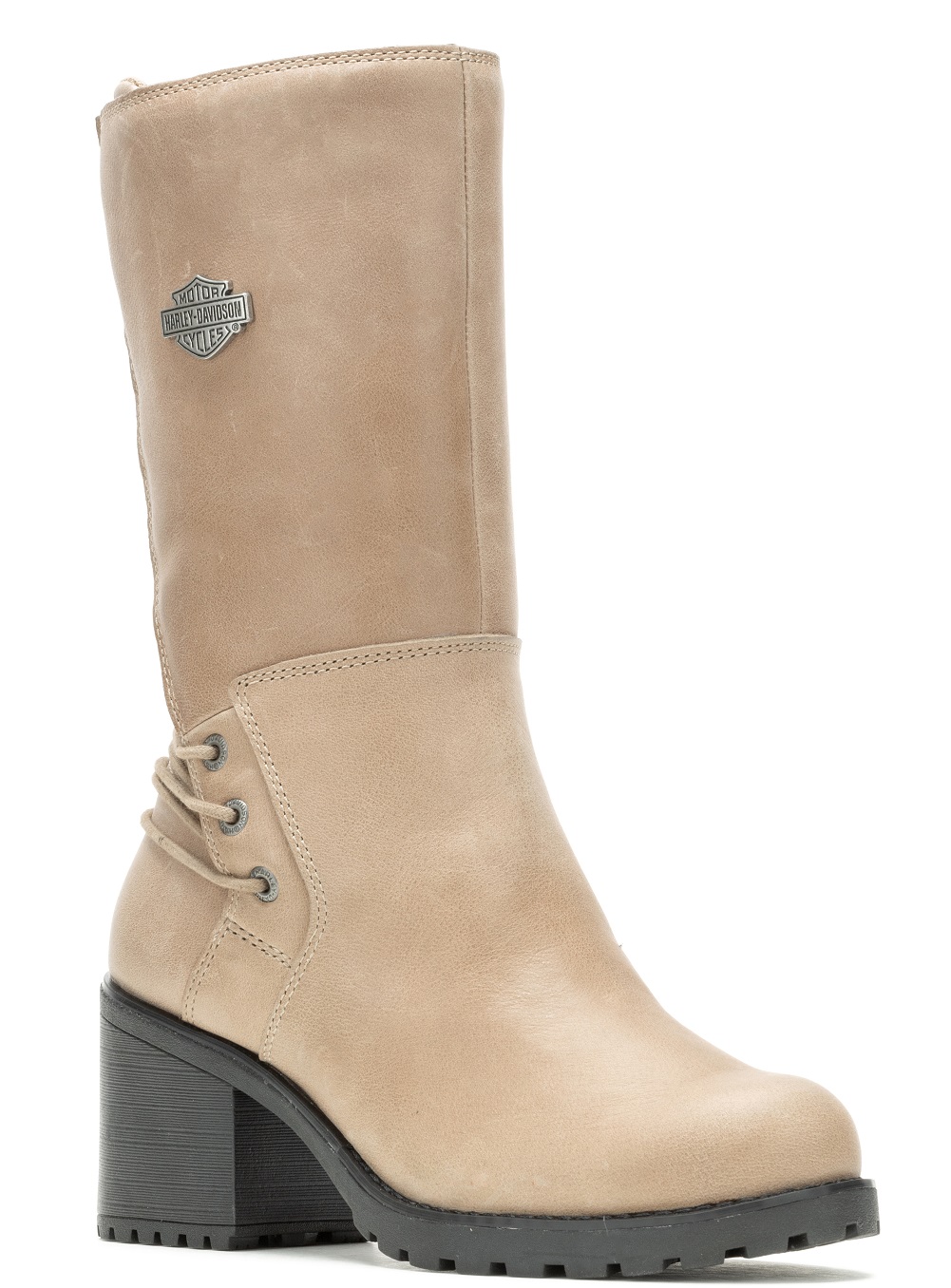 Harley-Davidson Women's Aldona 9.75-Inch Fashion Boots D87269 (Tan, 5) - Wisconsin Harley-Davidson