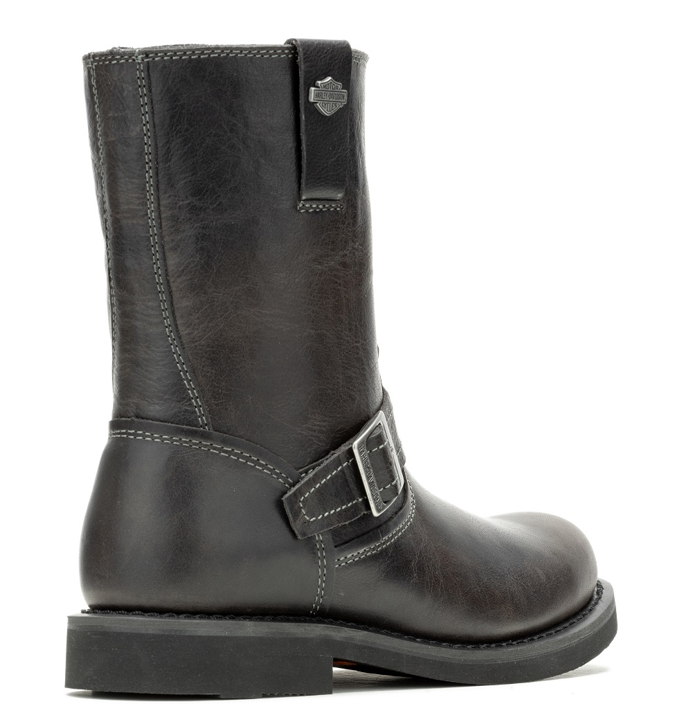 Harley-Davidson Men's Dallam 8.75-Inch Slate or Brown Engineer Boots, D93849 - No Hassle Returns at Wisconsin Harley