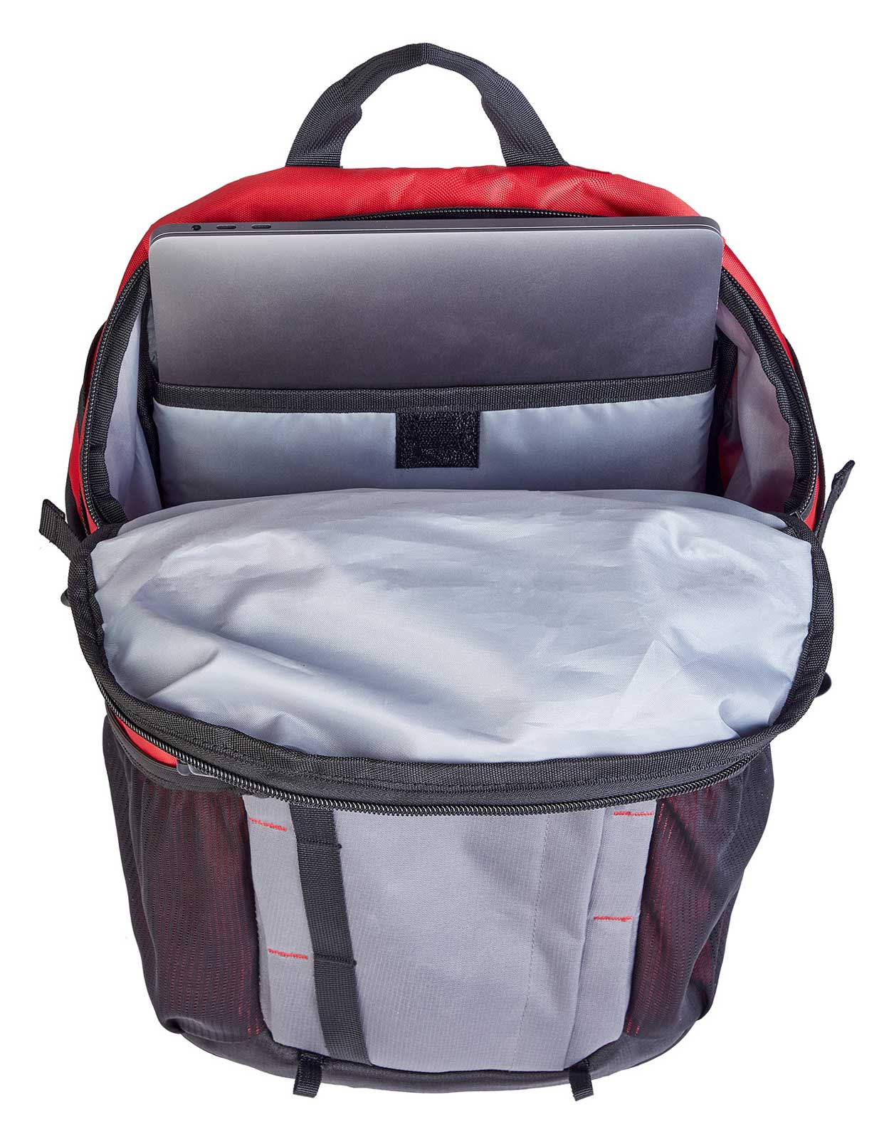 Harley-Davidson Street Cruiser Water-Repellent Backpack - Gray/Red - No Hassle Returns at Wisconsin Harley