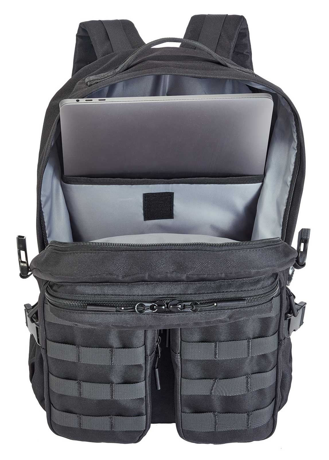 Harley-Davidson Rebel Embroidered Rugged High-Density Polyester Backpack - Black - No Hassle Returns at Wisconsin Harley