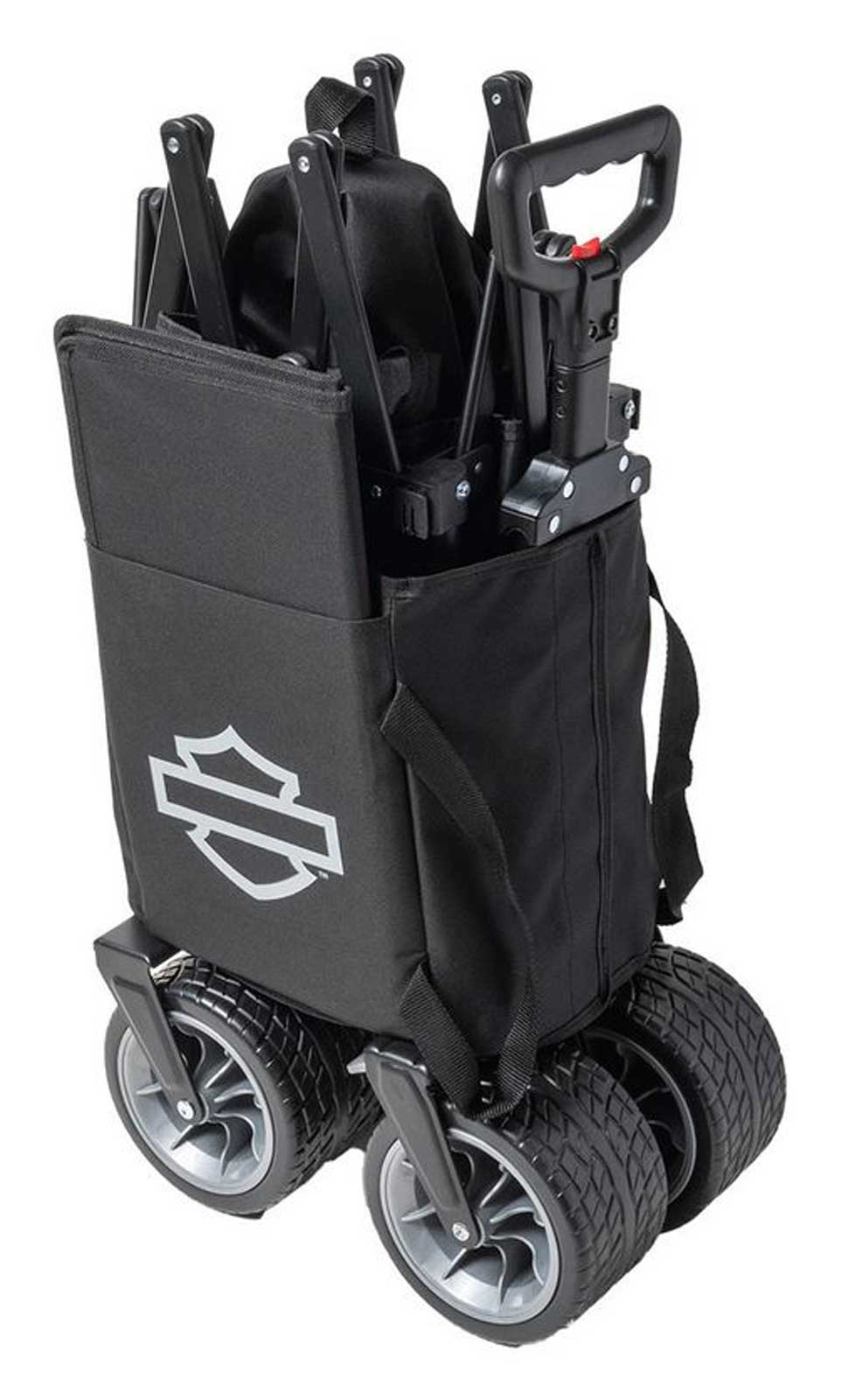 Harley-Davidson Free Shipping - Harley-Davidson Open Bar & Shield Collapsible Wagon w/ Storage Bag - Black - Free Shipping on many products plus Orders Over $99