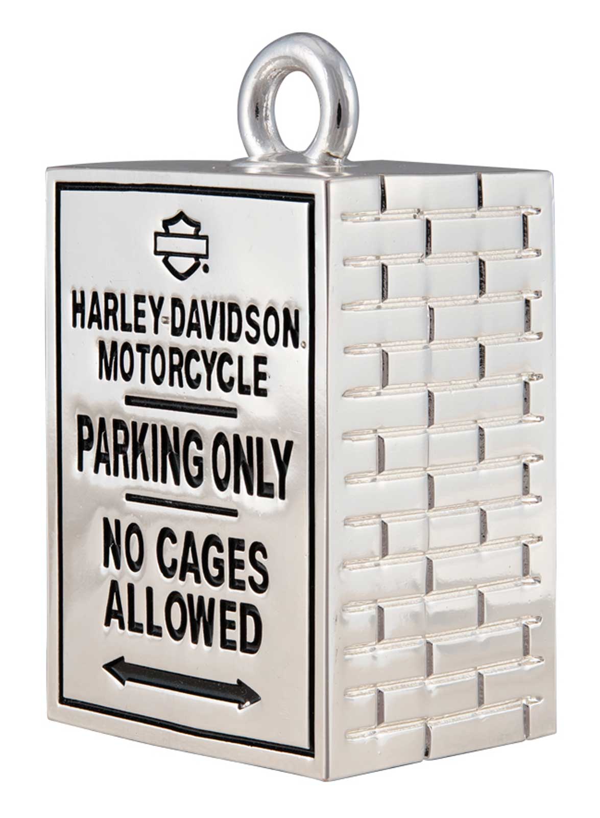 Harley-Davidson Free Shipping - Harley-Davidson Motorcycle H-D Parking Only Sign Ride Bell - Shiny Silver - Free Shipping on many products plus Orders Over $99