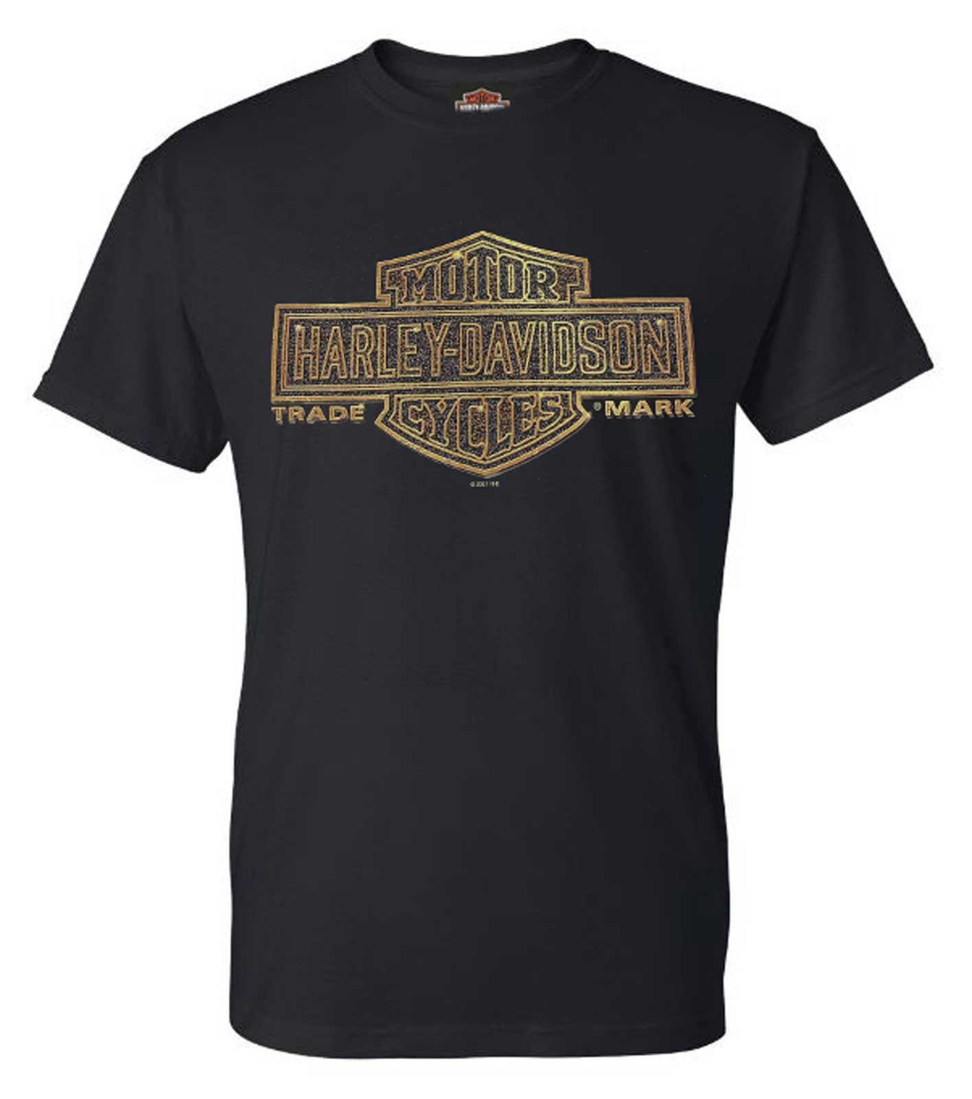 Harley-Davidson® Men's Classic Bronze Bar & Shield Logo Cotton Tee