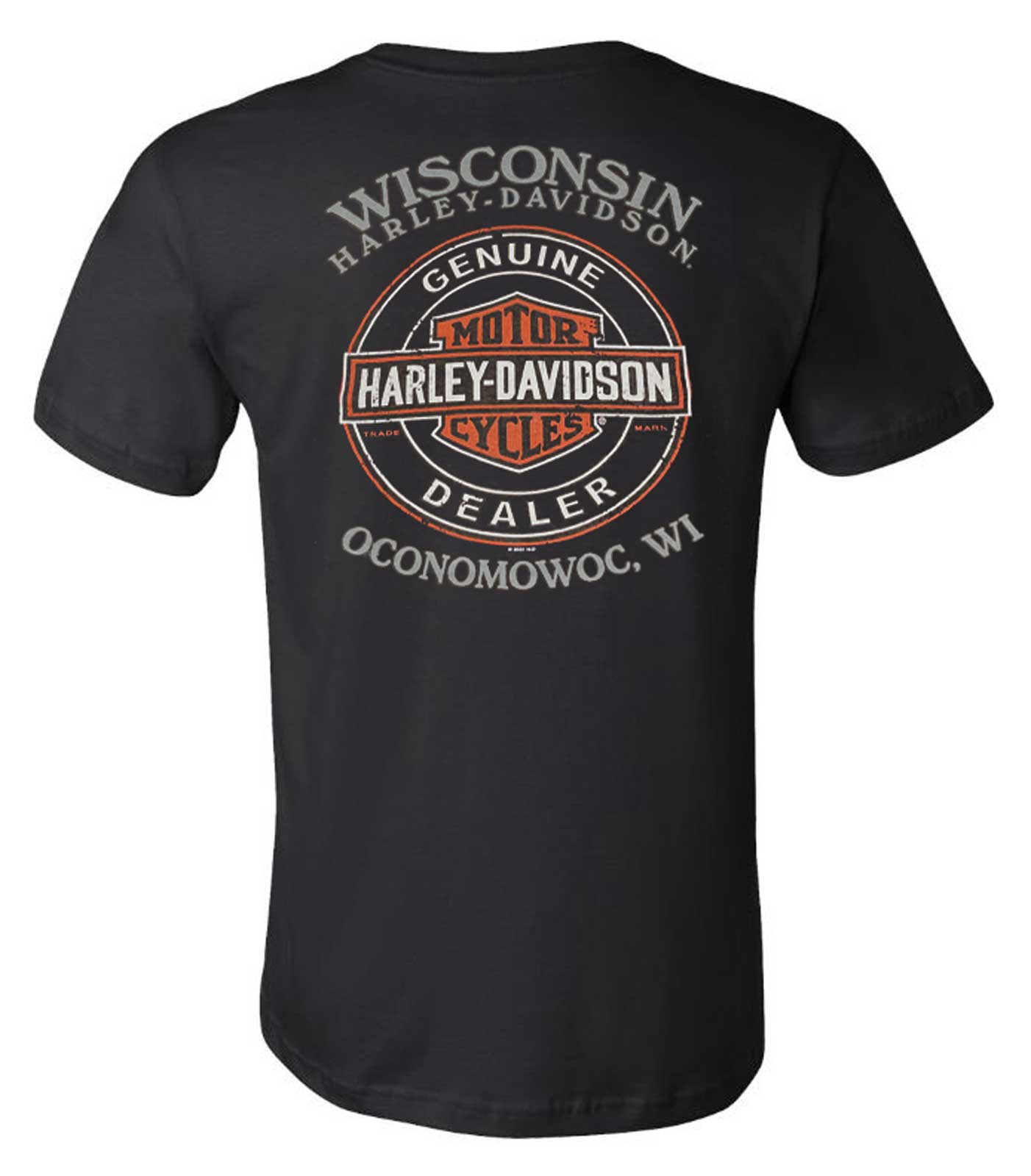 Harley-Davidson Free Shipping - Harley-Davidson Men's H-D Motorcycles Pocketed Cotton Tee Shirt, Black - Free Shipping on many products plus Orders Over $99