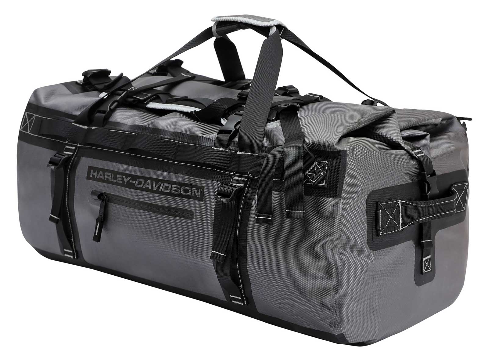 Harley-Davidson Free Shipping - Harley-Davidson 33" Heavy-Duty Waterproof Adventure Duffel Bag - Black or Silver - Free Shipping on many products plus Orders Over $99
