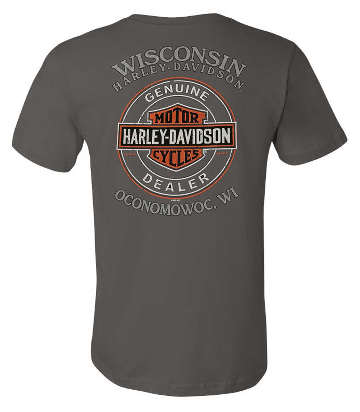Harley-Davidson Free Shipping - Harley-Davidson Men's Distressed Bar & Shield Logo Cotton Tee Shirt, Gray - Free Shipping on many products plus Orders Over $99