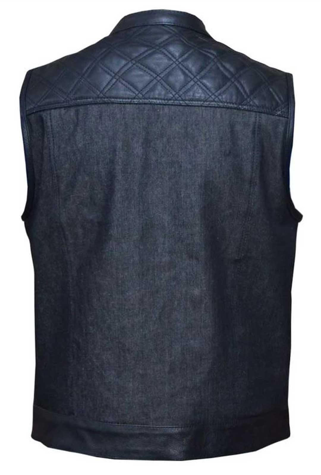 【U LAN】Bumbling Leather Vest Padding U LAN】Bumbling Leather Vest Padding