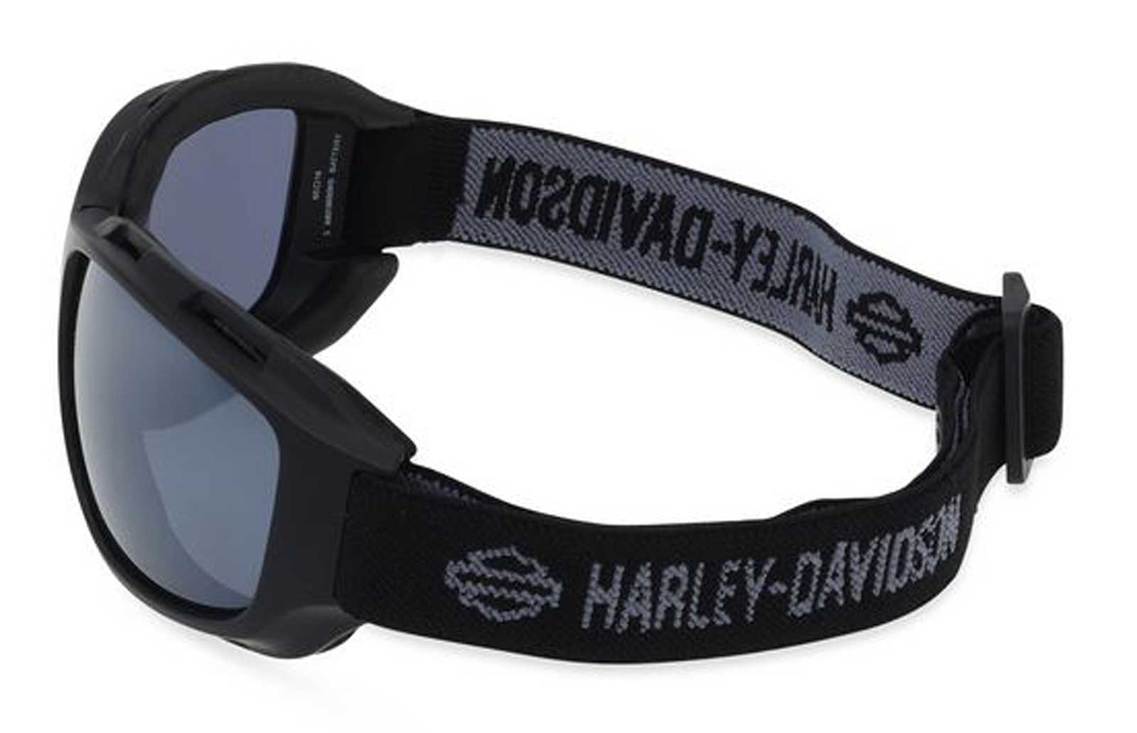 Harley-Davidson Men's Battery Foldable Eyewear w/ Headstrap - Matte Black - No Hassle Returns at Wisconsin Harley