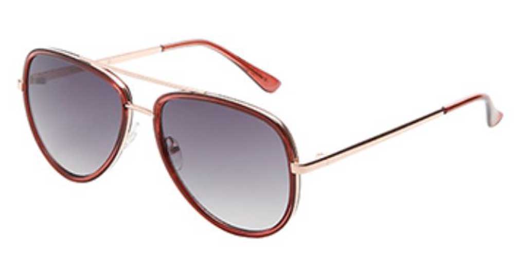Harley-Davidson Women's Pilot Metal Sunglasses, Shiny Pink & Gold Frames - Wisconsin Harley-Davidson