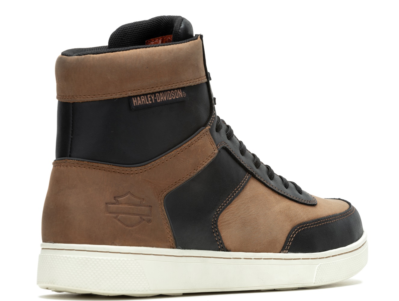 Harley-Davidson Men's Grady 5.25-Inch Brown/Black Riding Sneaker Boots, D96304 - No Hassle Returns at Wisconsin Harley