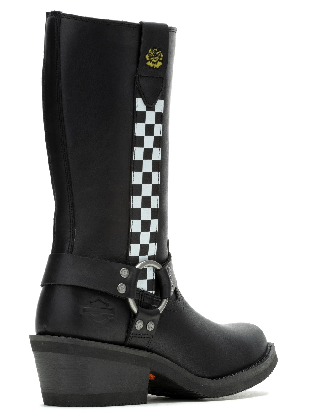Harley-Davidson Women's Korsen Black 10" Waterproof Fashion Harness Boots D87296 - No Hassle Returns at Wisconsin Harley