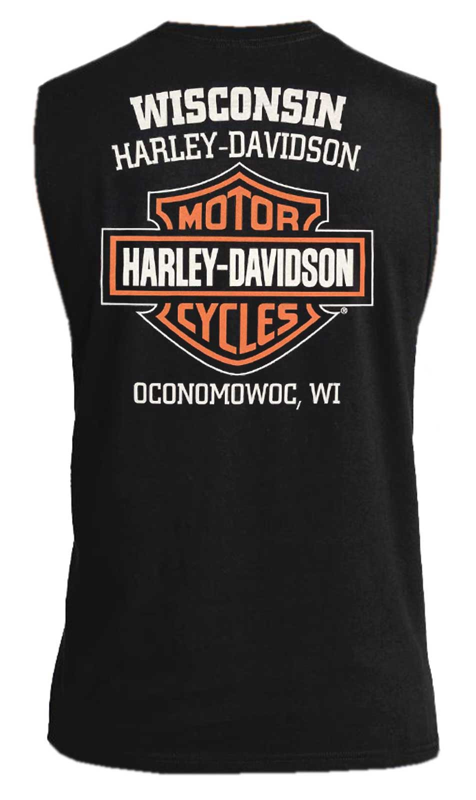 Harley-Davidson Free Shipping - Harley-Davidson Men's Shady Skull Crew-Neck Sleeveless Cotton Muscle Tee, Black - Free Shipping on many products plus Orders Over $99
