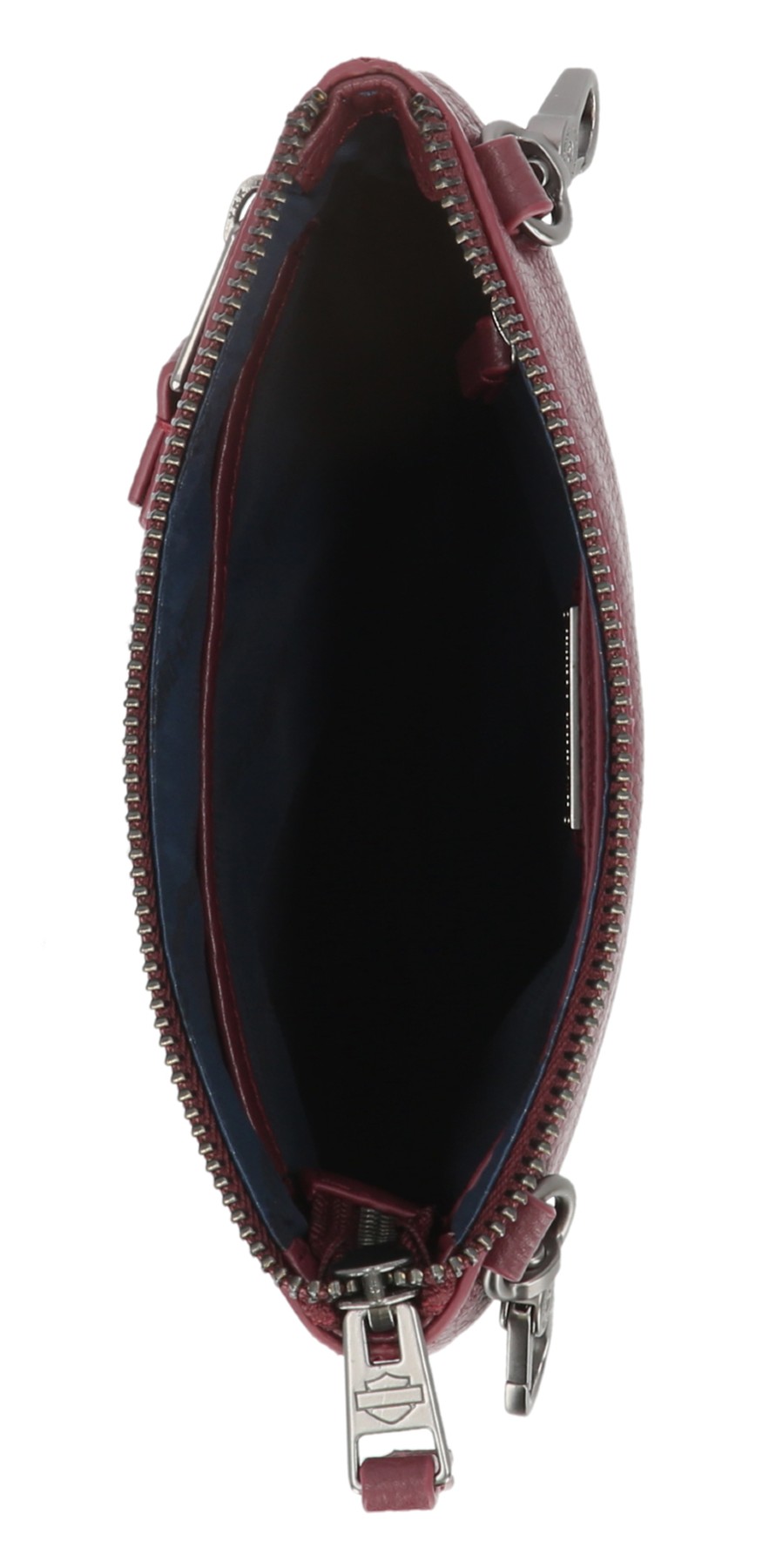 Harley-Davidson Women's Classic Leather Crossbody Adjustable Shoulder Bag - Red - Largest Selection of Harley-Davidson Products