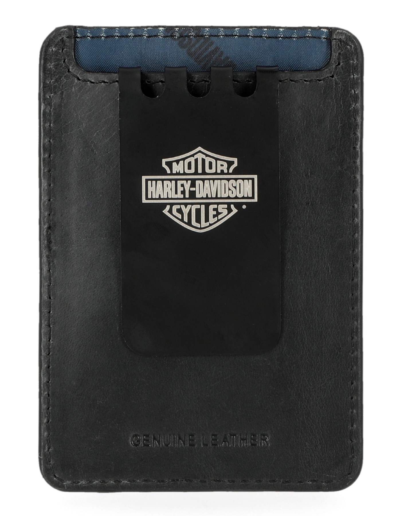 Harley-Davidson® Men's Modular Debossed Bar & Shield Leather Money