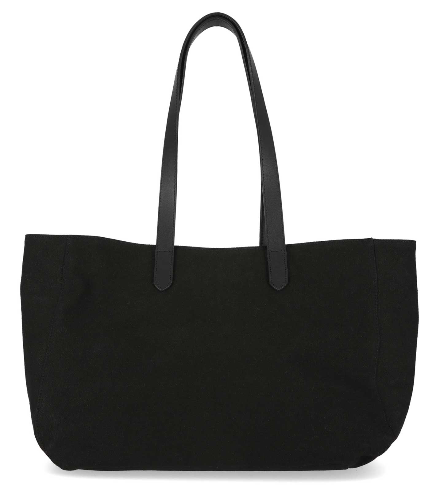 Harley-Davidson Women's Bar & Shield Logo Summer Tote Bag - Black Canvas - No Hassle Returns at Wisconsin Harley