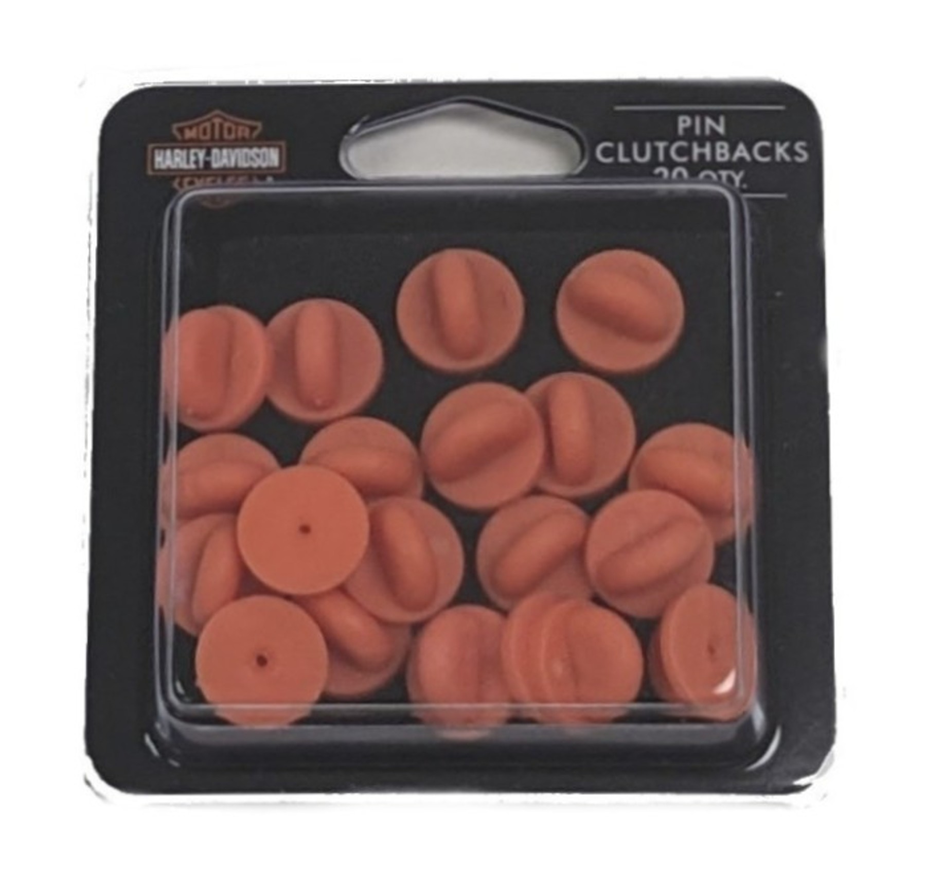 Harley-Davidson Free Shipping - Harley-Davidson Pin Clutch Backings, Soft Vinyl Comfort Fit Replacement, Qty 20 - Free Shipping on many products plus Orders Over $99