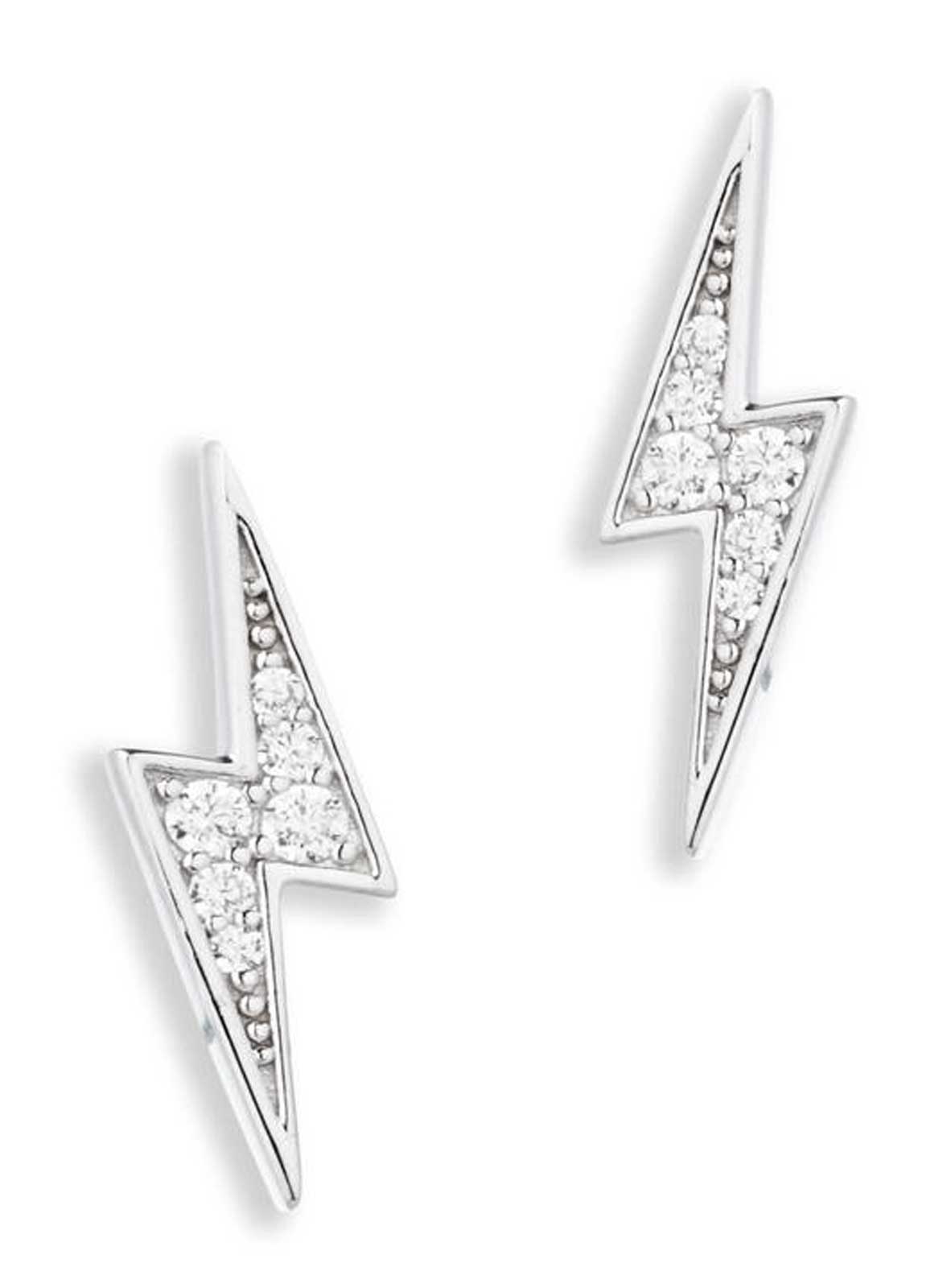 Harley-Davidson Free Shipping - Harley-Davidson Women's 16 in. Lightening Charm Necklace & Earring Set, Silver - Free Shipping on many products plus Orders Over $99