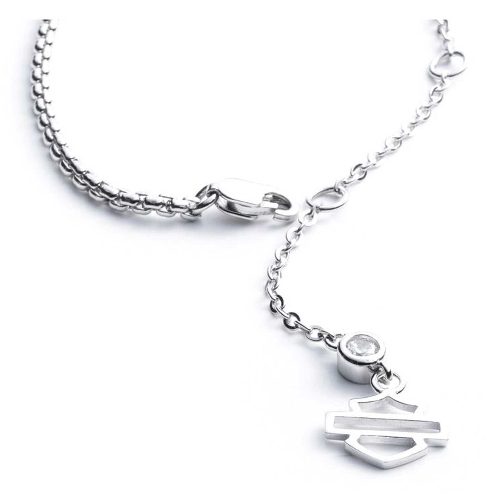 Harley-Davidson® Women's Crystal Skull Necklace & Earring Set Harley-Davidson® Women's Crystal Skull Necklace & Earring Set