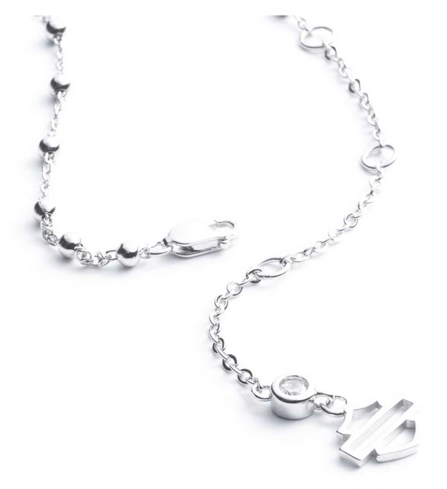 Harley-Davidson Women's Crystal Wing Necklace & Earring Set, Sterling Silver - Largest Selection of Harley-Davidson Products