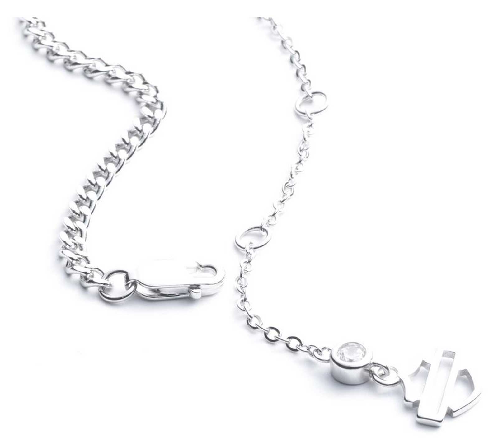 Harley-Davidson Women's 16 in. Double Heart Crystal Necklace & Earring Set - No Hassle Returns at Wisconsin Harley