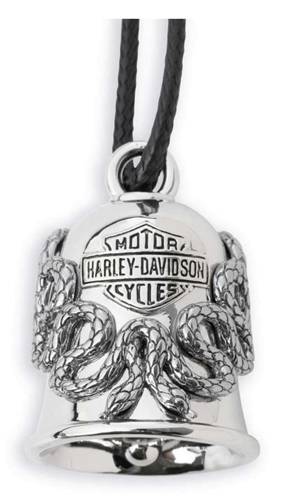 Harley-Davidson® Engraved Snakes Bar & Shield Logo Ride Bell