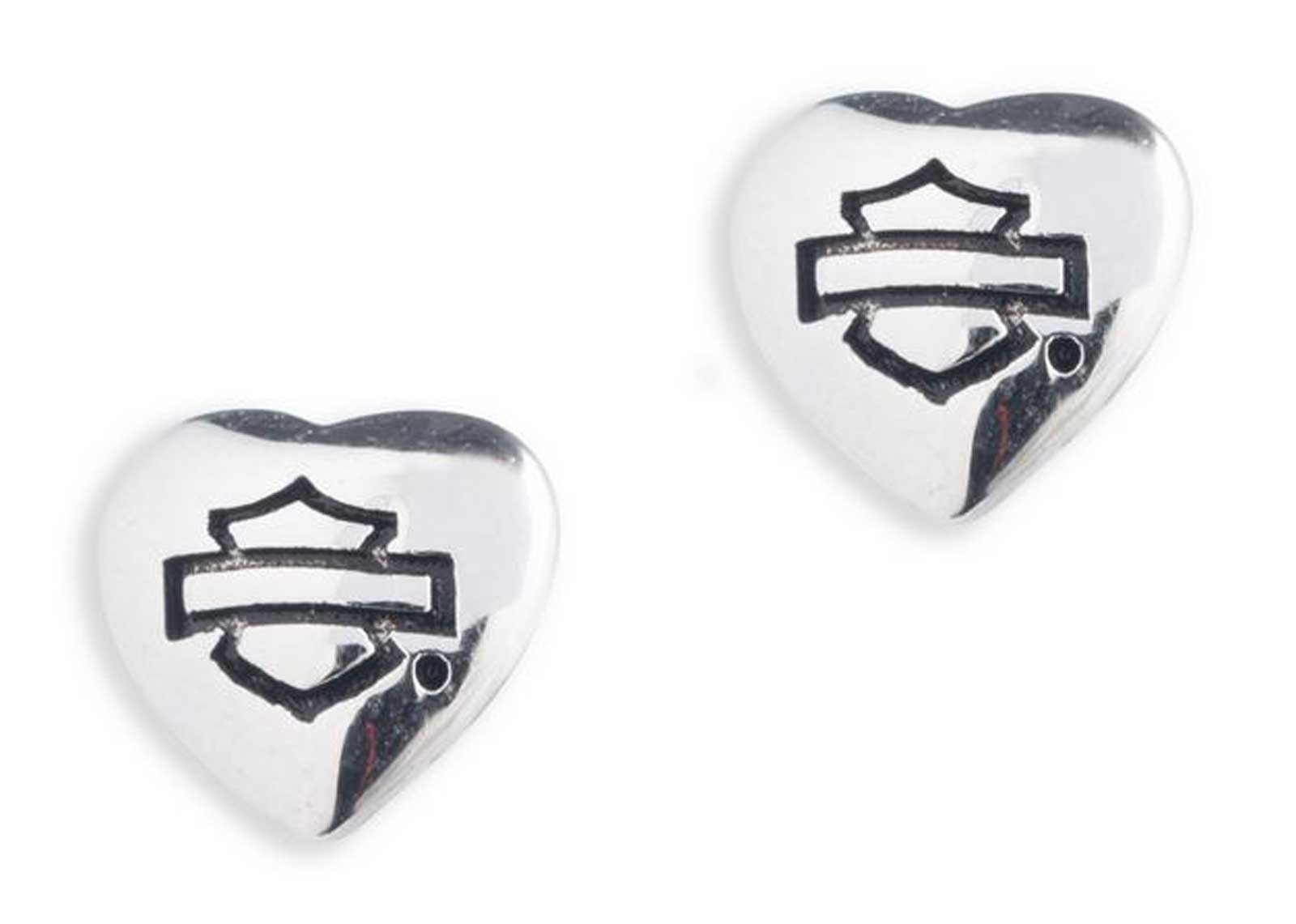 Harley-Davidson Free Shipping - Harley-Davidson Women's 16 in. Bar & Shield Heart Necklace & Earring Set, Silver - Free Shipping on many products plus Orders Over $99