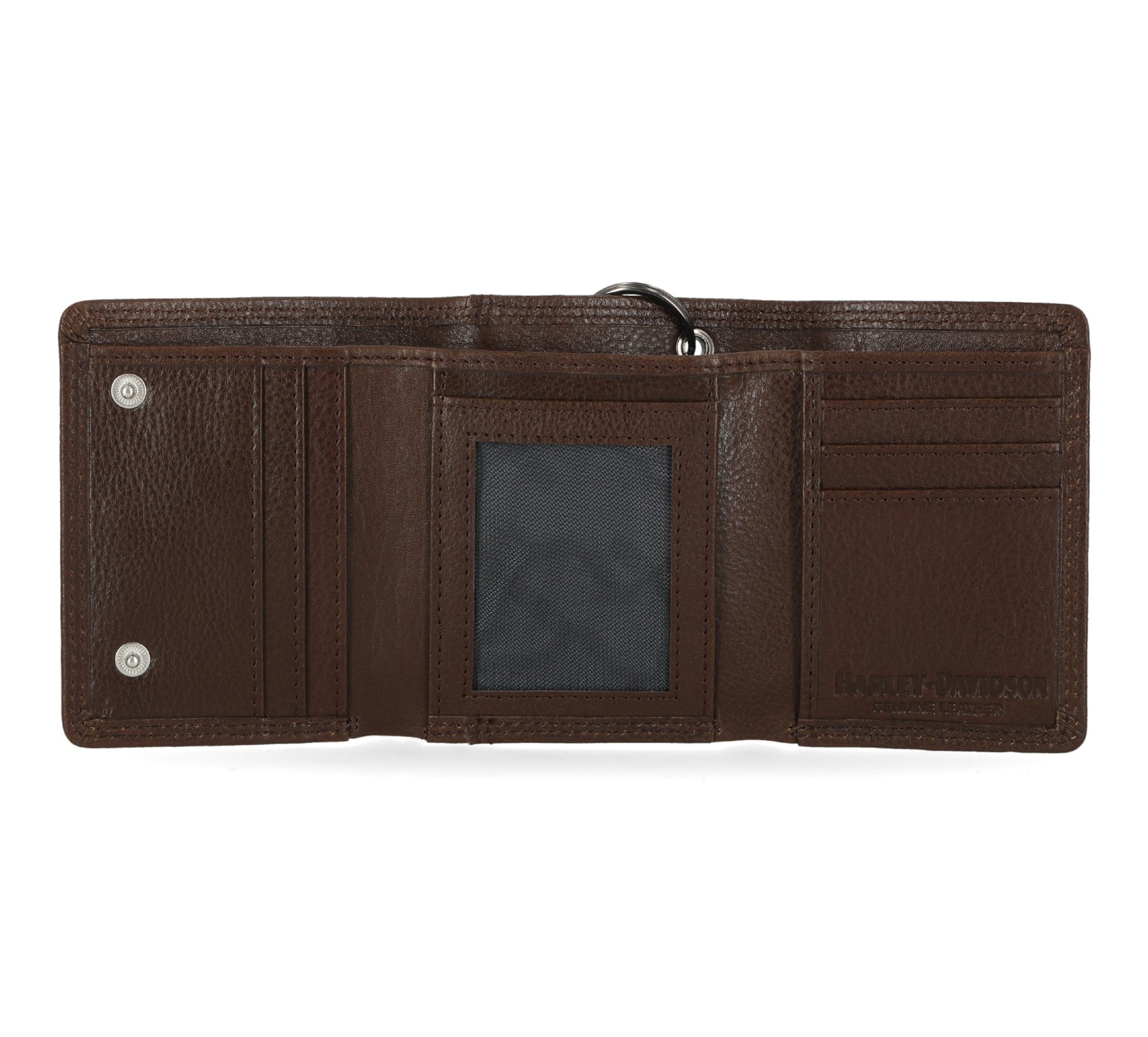 『Hollywood Wallet BROWN』 The SEQUOIA HD458 MINIMALIST WALLET in Mahogany Harness