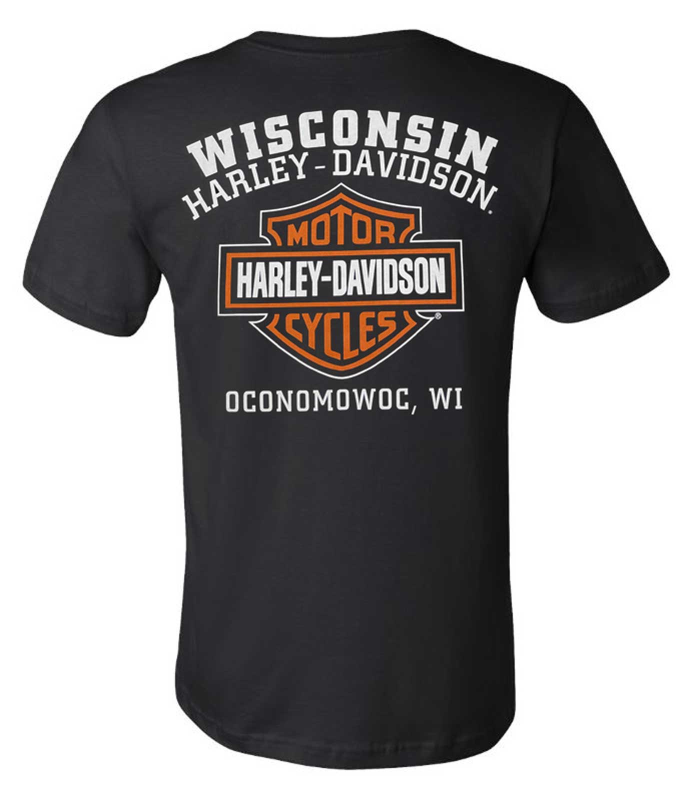 Harley-Davidson Free Shipping - Harley-Davidson Men's Iconic Bar & Shield Crew-Neck Short Sleeve Shirt - Black - Free Shipping on many products plus Orders Over $99