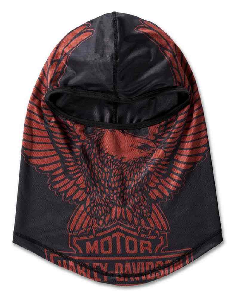 Harley-Davidson Men's Bald Eagle Balaclava w/ Coolcore - Black/Orange 97652-24VM - Wisconsin Harley-Davidson