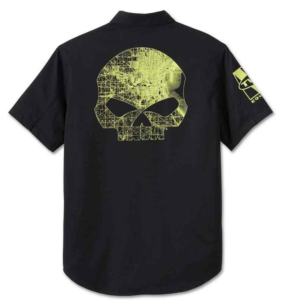 ★Harley Davidson★ EST1903 Short Sleeve T-Shirt Black HH151 Harley-Davidson® Men's H-D Skull Badge Short Sleeve T-Shirt