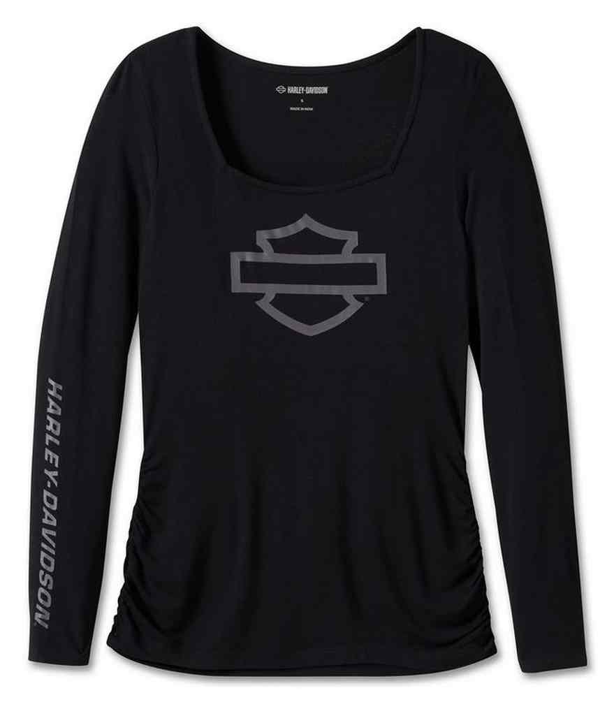 トップス Lindsay logo tops black Monogrammed Black Lindsey Top | The Gifting Spot