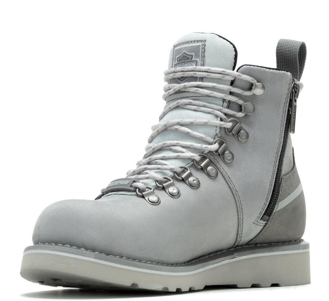 Harley-Davidson Free Shipping - Harley-Davidson Women's Denway 4.5-Inch Dark Grey Motorcycle Boots, D87294 - Free Shipping on many products plus Orders Over $99