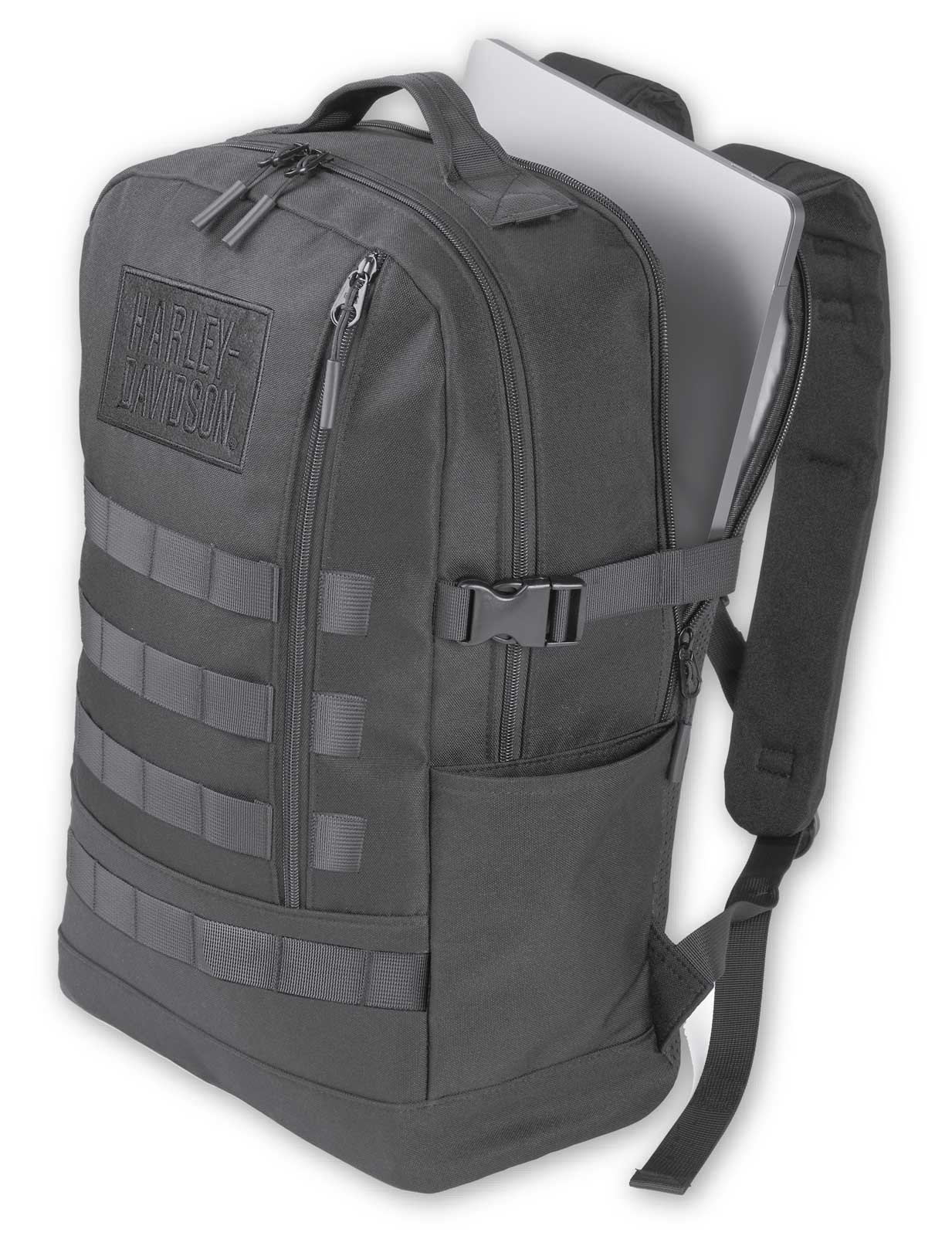 Harley-Davidson Free Shipping - Harley-Davidson Rugged High-Density Polyester Rebel Daypack Backpack - Black - Free Shipping on many products plus Orders Over $99