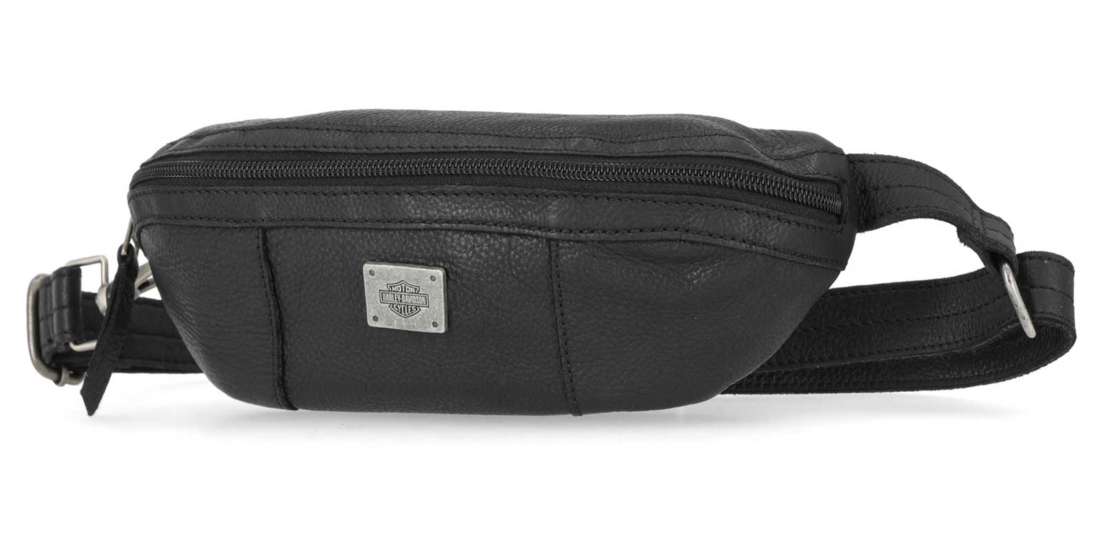 Harley-Davidson Free Shipping - Harley-Davidson Women's Washed Genuine Leather Hip Bag w/Adjustable Strap, Black - Free Shipping on many products plus Orders Over $99