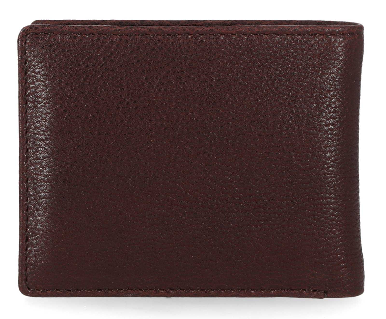 Harley-Davidson Mens Bar & Shield Plate Passcase Leather Bi-Fold Wallet, Oxblood - No Hassle Returns at Wisconsin Harley