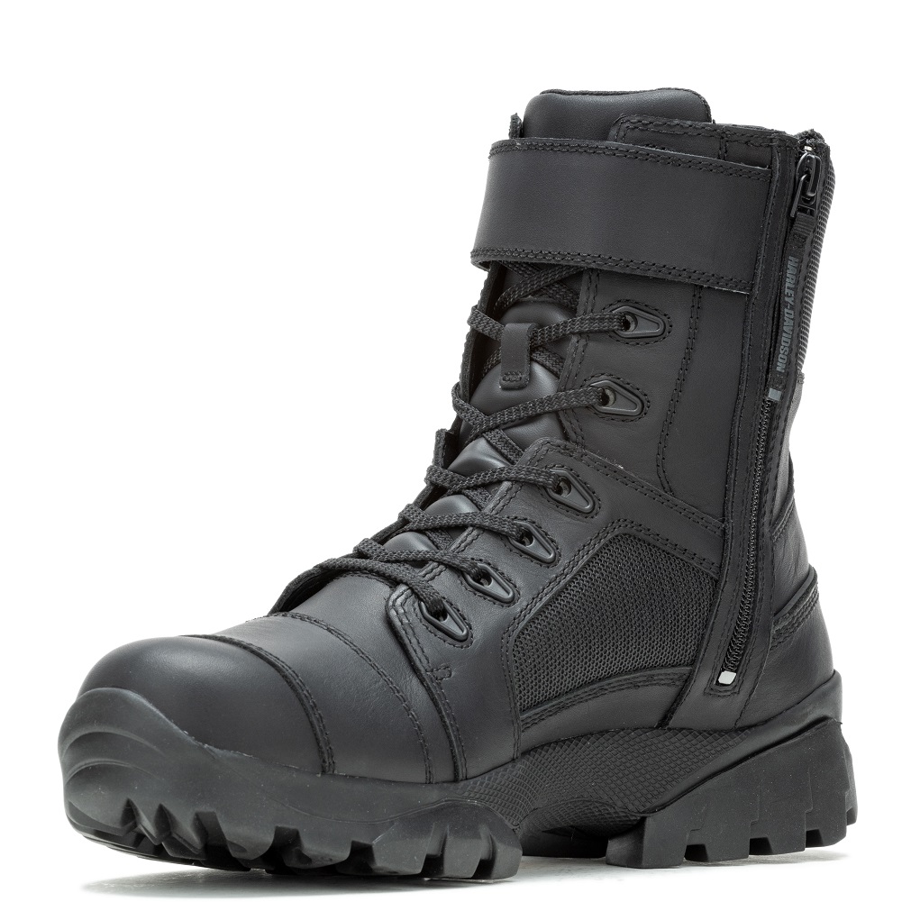 Harley-Davidson® Men's Maxson 6.25-Inch WP Black Leather