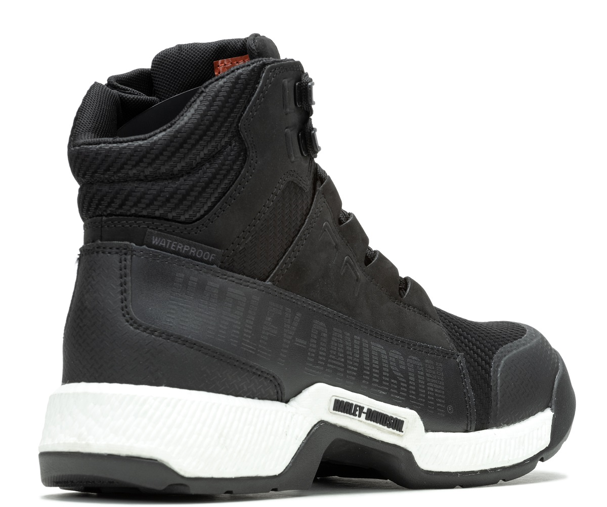 Harley-Davidson Men's Vincent 5-Inch Black Waterproof Boots, D93860 - No Hassle Returns at Wisconsin Harley