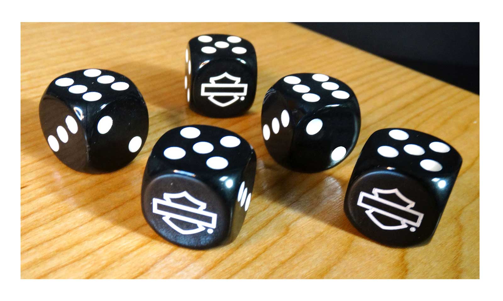 Harley-Davidson Deluxe 2-In-1 H-D Multiple Playing Cards & Dice Game Set - Largest Selection of Harley-Davidson Products