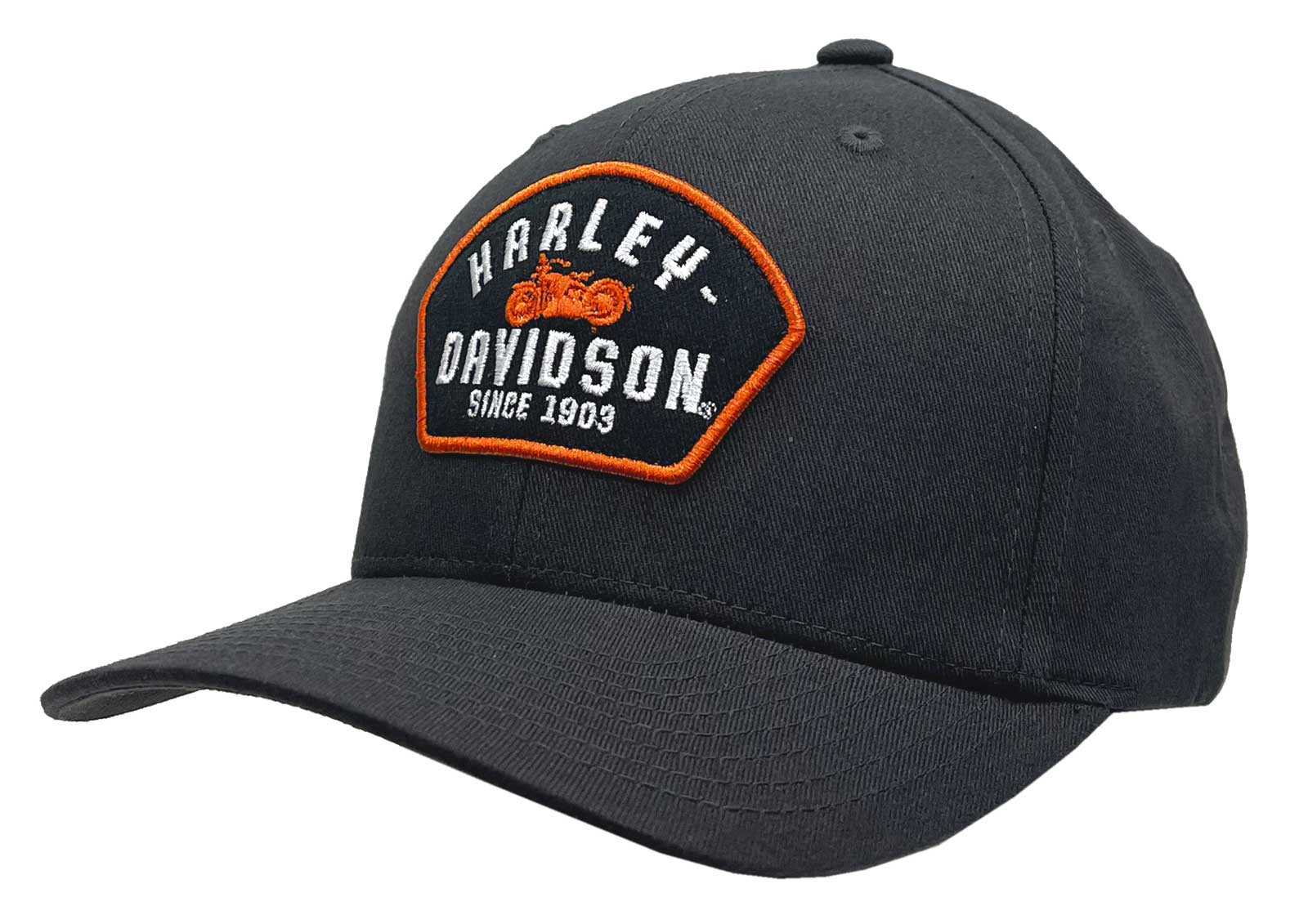 Harley-Davidson® Men's Binding Patch Adjustable Snapback Baseball