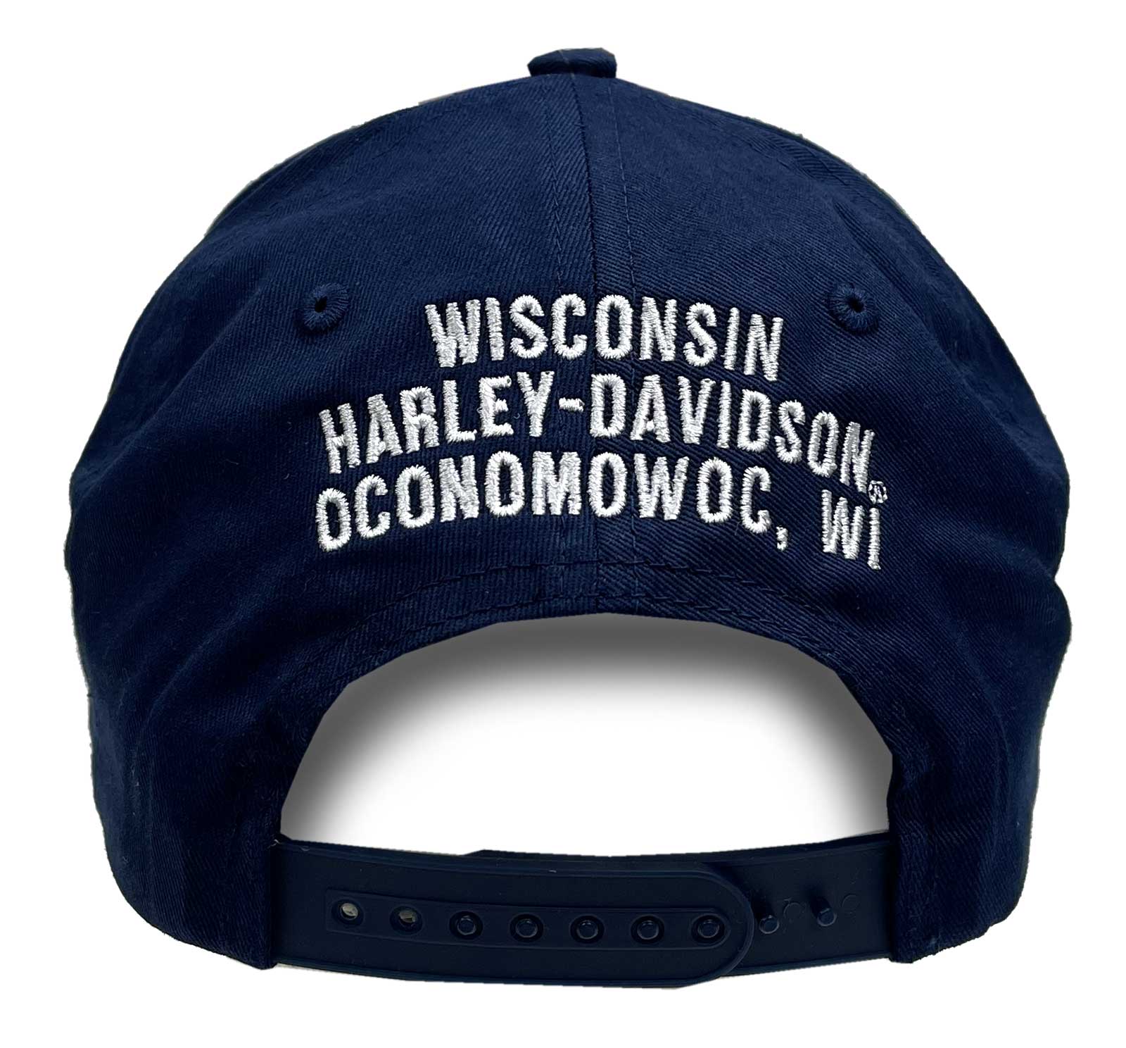 Harley-Davidson Free Shipping - Harley-Davidson Men's Stride Bar & Shield Adjustable Snapback Baseball Cap, Navy - Free Shipping on many products plus Orders Over $99