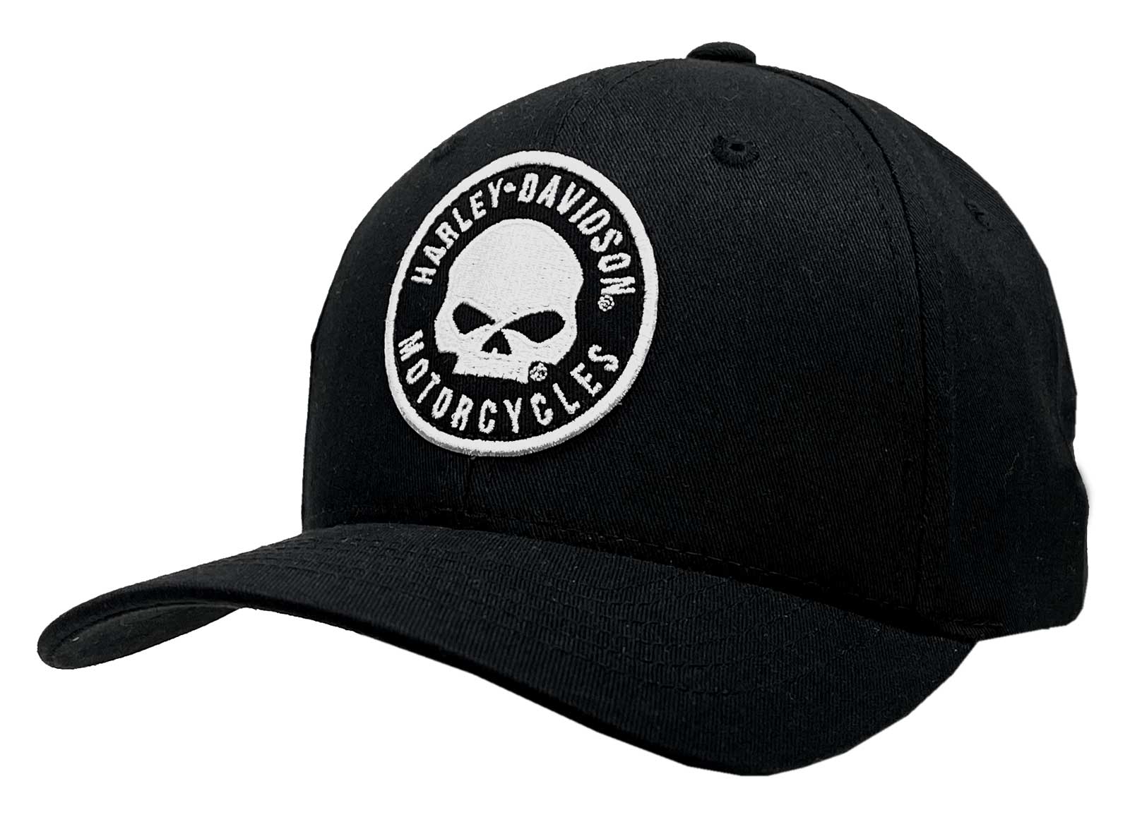 Harley-Davidson Men's Hat Willie G Skull Free Soul Snapback Baseball Cap, Black - Wisconsin Harley-Davidson