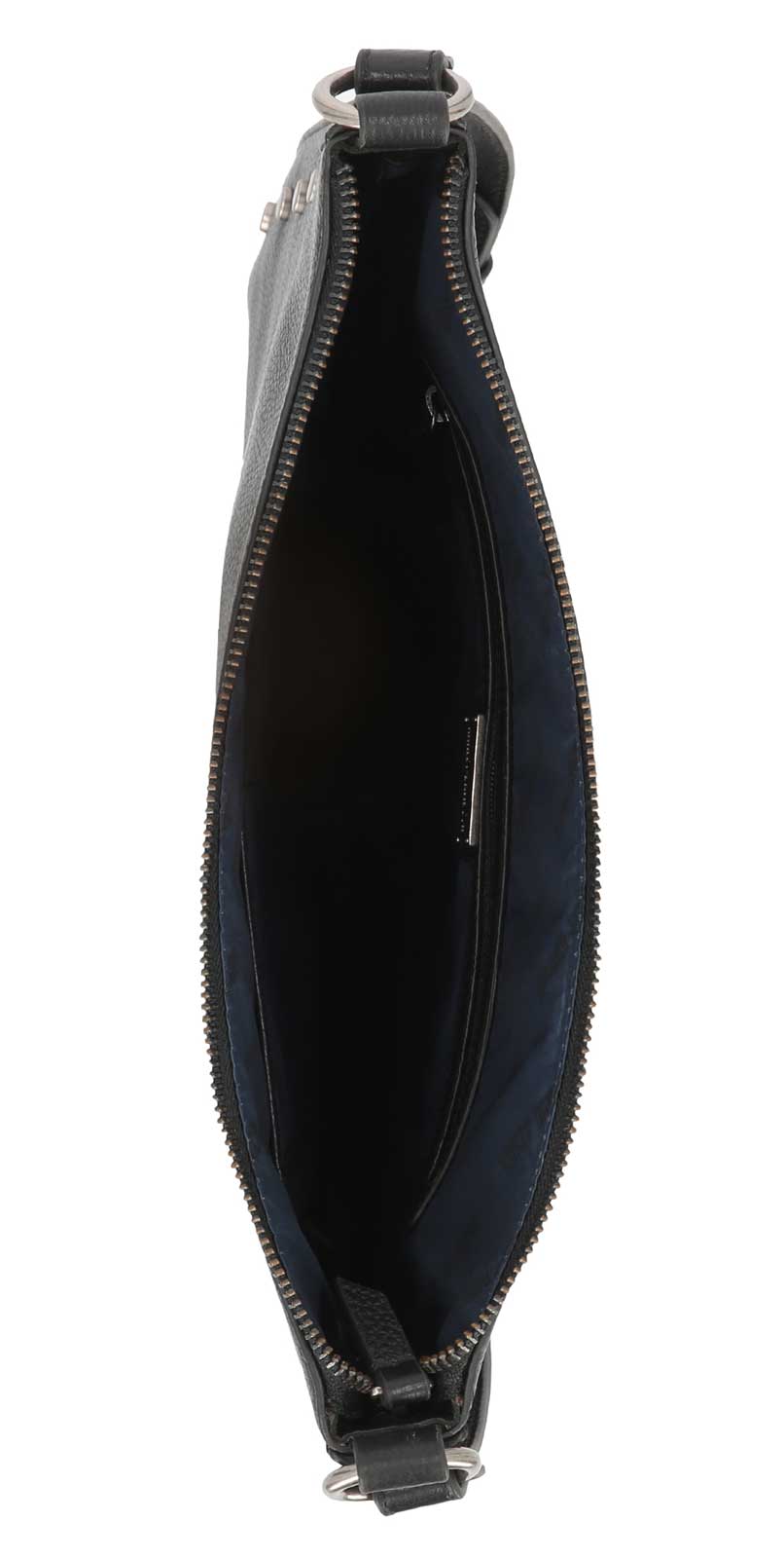 Harley-Davidson Women's Flat Studded Bar & Shield Crossbody Bag - Black - Largest Selection of Harley-Davidson Products