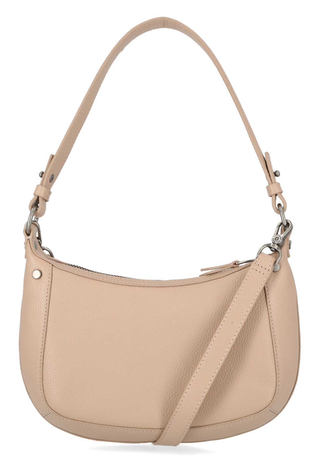 Harley-Davidson® Women's Flat Studded Bar & Shield Leather Hobo
